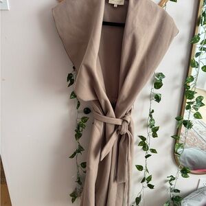 MELLODAY Soft Beige Collar Jacket